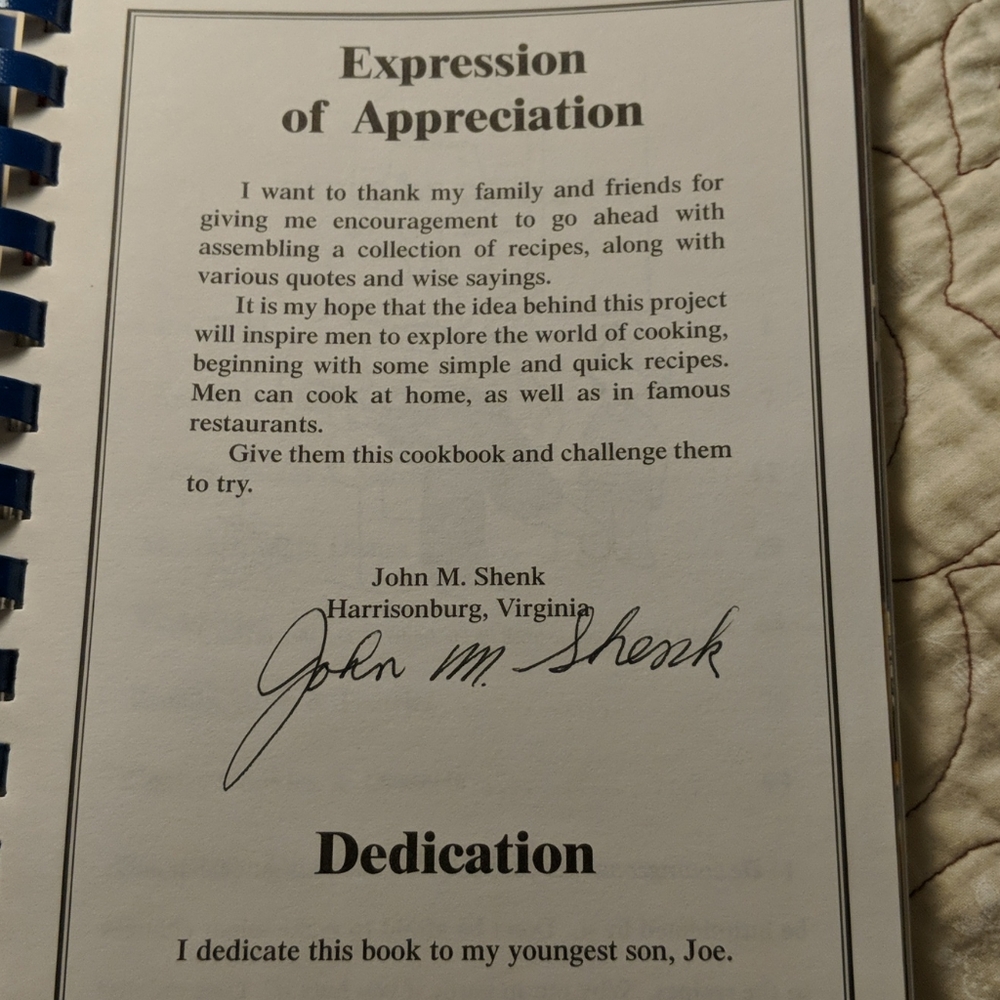 Cookbook for men signed - Picture 2 of 8